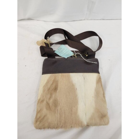 NWT Diane Gail LA Springbok Fur, Leather Crossbody/Purse w/Dust Bag - Picture 6 of 6